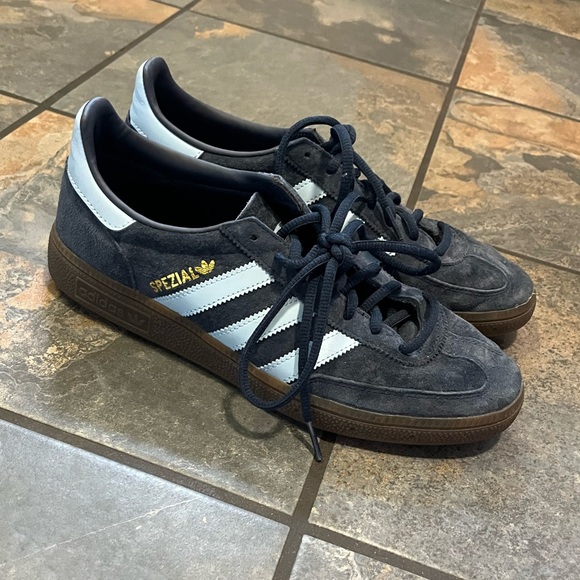 Adidas Handball Spezial Dark Blue Sneakers Size 8 - Picture 4 of 12
